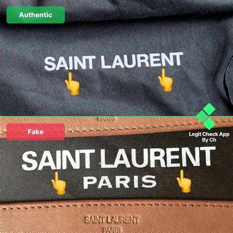 fake ysl dust bag|authentic ysl bag.